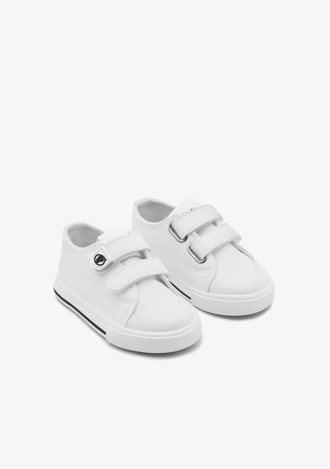 White Respectful Low Sneakers