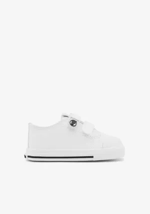 White Respectful Low Sneakers