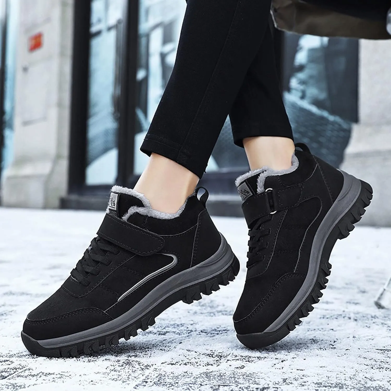 Winter Ankle Boots for Women Waterproof Snow Size 11 Lightweight Women Snow Boots Calf High Winter Boots Waterproof Insulated Zapatos Para Nieve De Mujer Botas De Invierno Para Mujeres