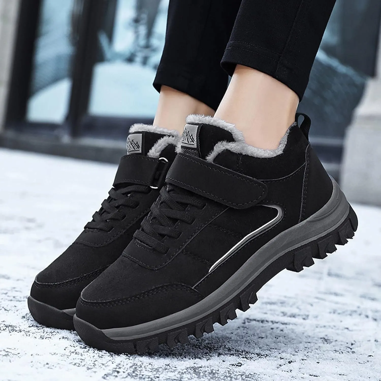Winter Ankle Boots for Women Waterproof Snow Size 11 Lightweight Women Snow Boots Calf High Winter Boots Waterproof Insulated Zapatos Para Nieve De Mujer Botas De Invierno Para Mujeres