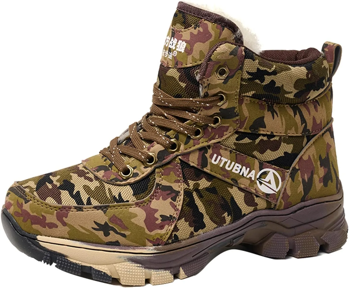 Winter Boots for Women Fashion Size 12 Women Waterproof Snow Boots Size 12 Womens Snow Boots Waterproof Insulated Knee High Winter Women Boots Slip on Botas Largas Con Zipper De Invierno Para Mujer