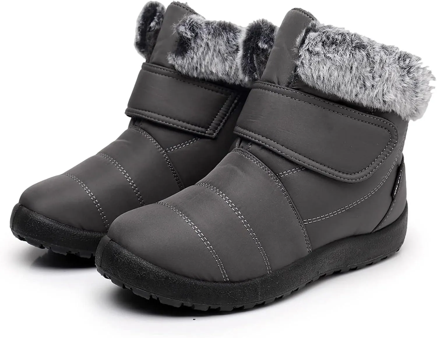 Winter Boots for Women Wide Width Light Weight Women's Winter Snow Boots Waterproof Snow Boots for Women Wide Feet Wide Snow Boots for Women with Zipper Botas Para El FrO De Dama