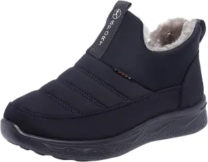 Winter Snow Boots for Women Slip on Boots Snow for Women 2023 Womens Winter Boots Waterproof Size 7.5 Womens Snow Shoes for Snowshoeing Botas De Invierno Para Mujer