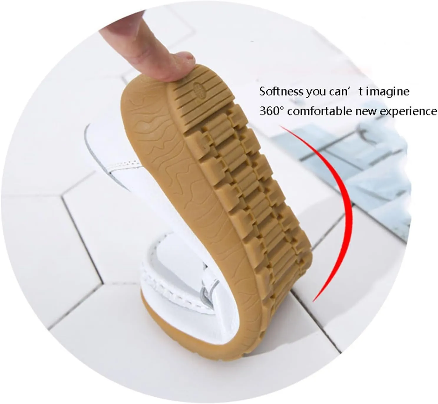 Women Nurse Sneakers, Comfortable Slip Resistant Breathable Bow Orthopedic Working Nursing Shoes, Casual Leather Loafers with Arch Support, Ideal for Nurse Healthcare Crews