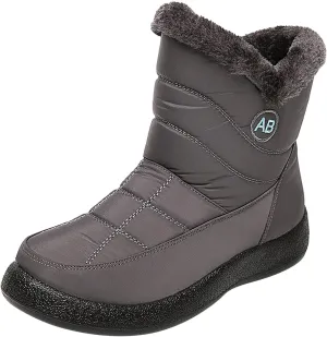 Women's Ankle Snow Boots Waterproof Womens Winter Boots Winter Boots Women Size 8 Black Winter Boots Womens Waterproof Wide Winter Boot for Women Working