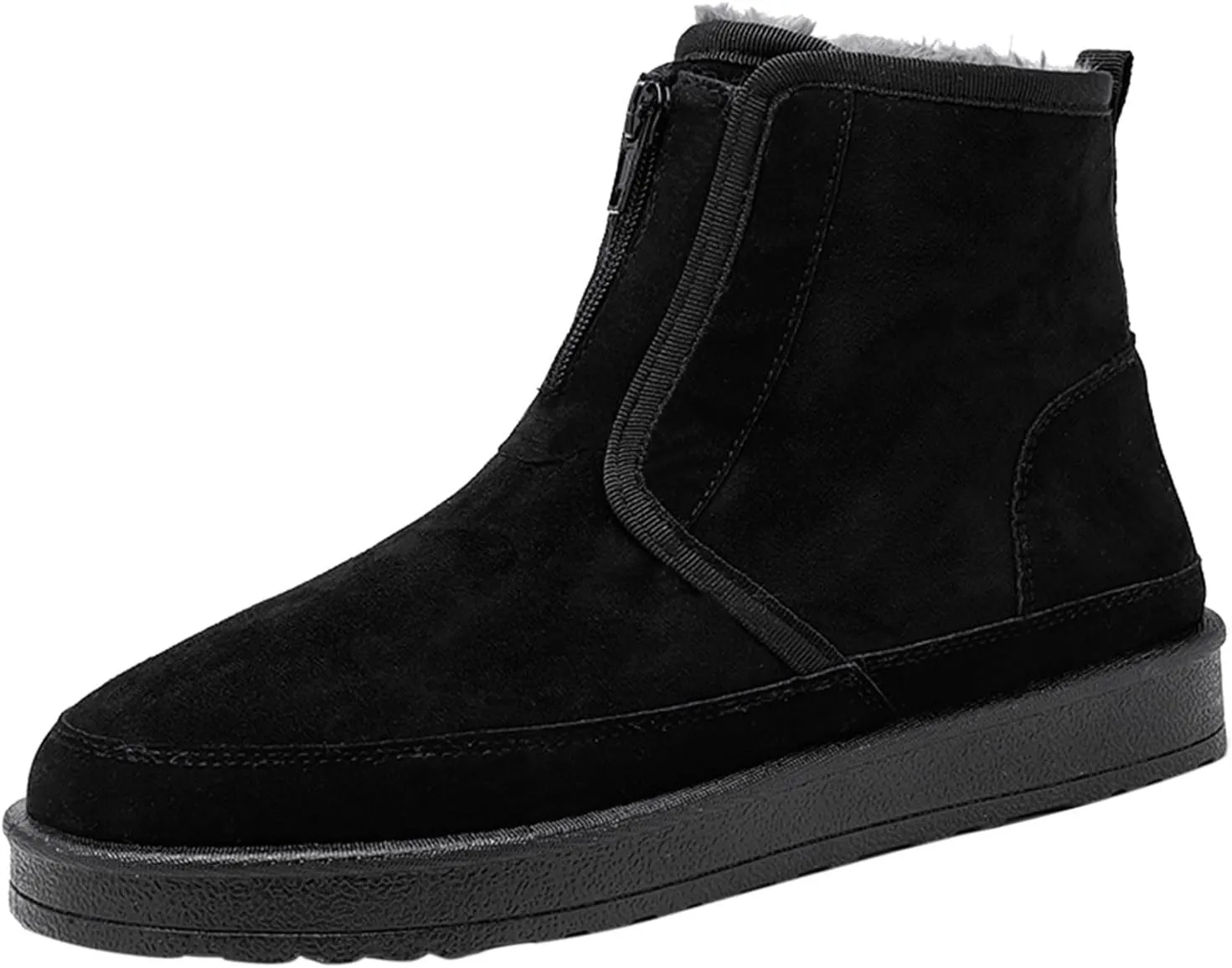 Womens Brown Snow Boots Size 11 Snow Boot Women Wide Ecetana Women Snow Slip on Waterproof Boots 7 Shoes, Female Mid Calf Winter Boots for Women Black Womens Tall Waterproof Boots