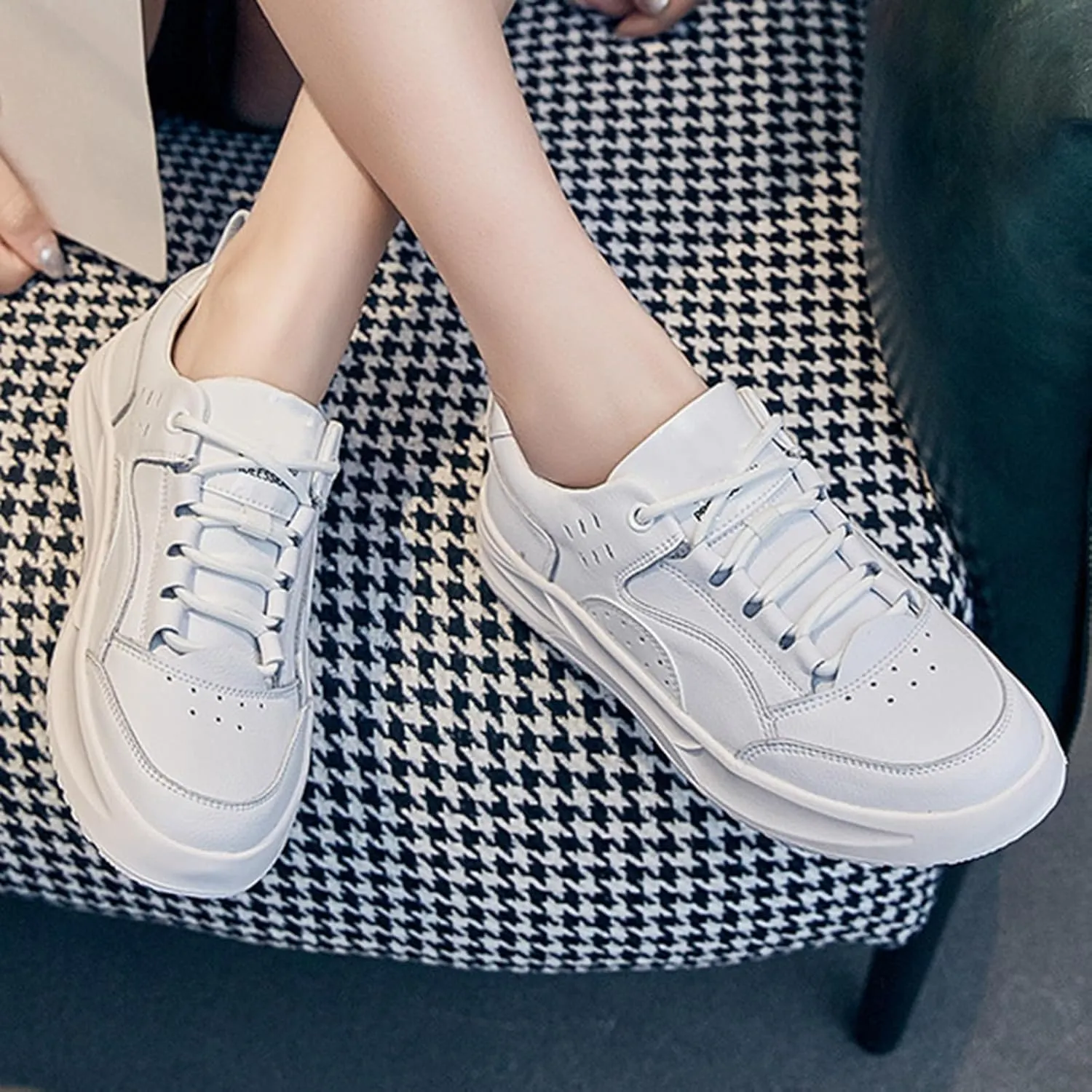 Women's Healthcare Nursing Shoes,Air Cushion Oil and Slip-Resistant Work Nurse Shoes for Women,Comfortable Breathable Orthopedic Walking Chef Shoes,for Hospital/Kitchen