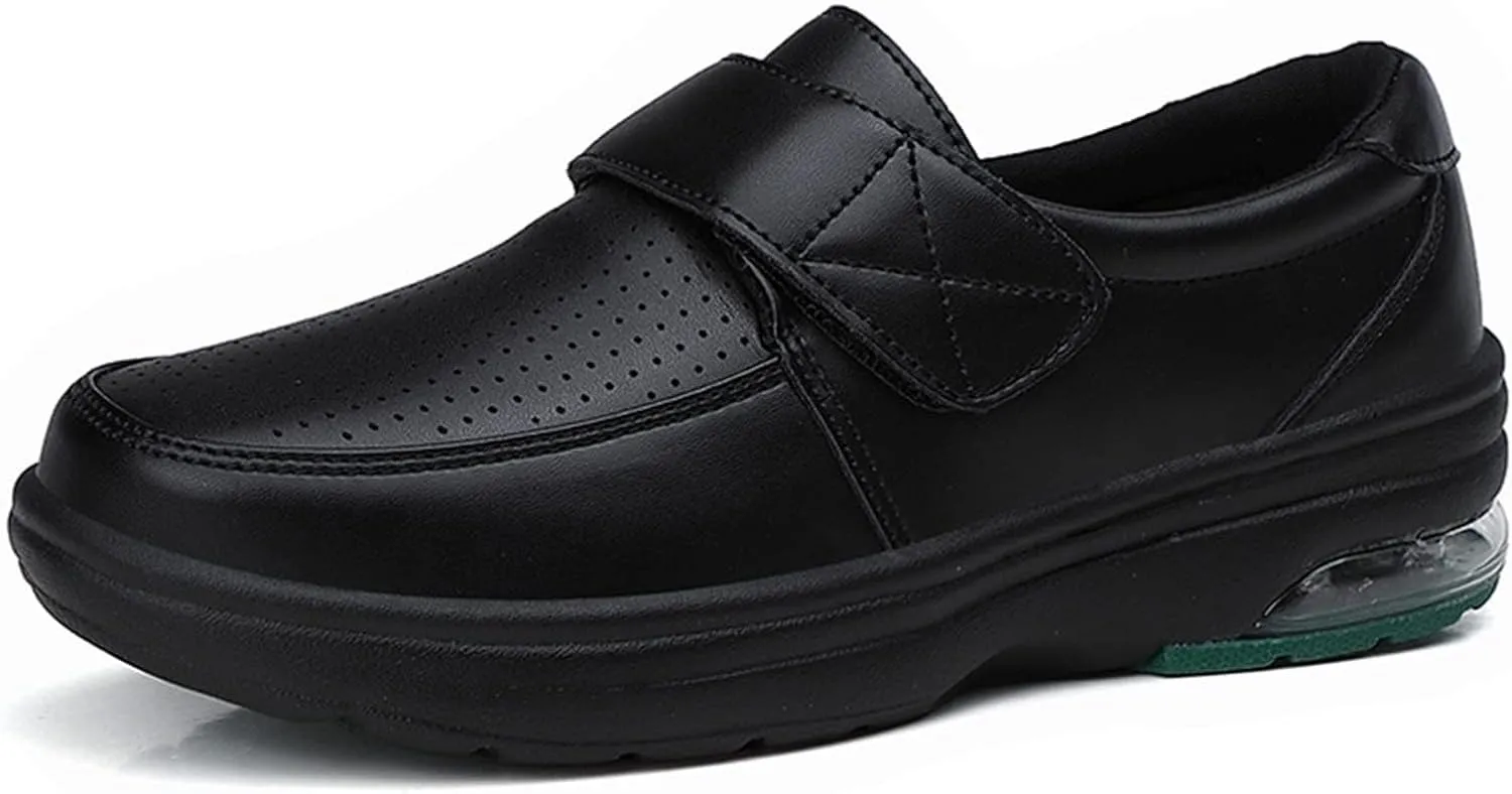 Women's Healthcare Nursing Shoes,Air Cushion Oil and Slip-Resistant Work Nurse Shoes for Women,Comfortable Breathable Orthopedic Walking Chef Shoes,for Hospital/Kitchen