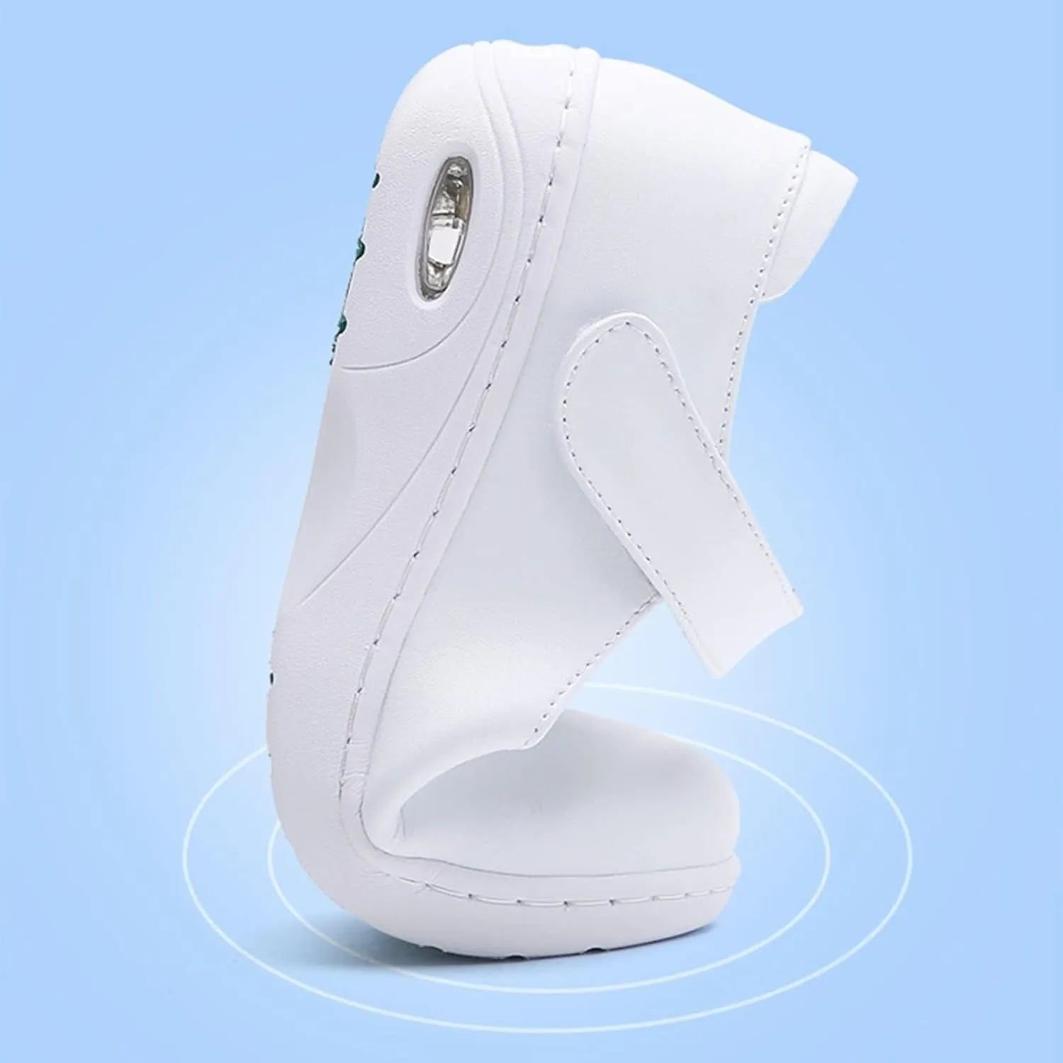 Womens Healthcare Nursing Shoes,Lightweight Slip Resistant Orthopedic Sneakers,Comfortable Breathable Loafers Nurse Shoes,Food Service Chef Shoes,Soft