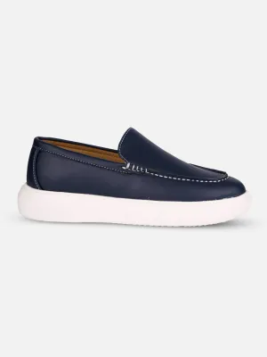 Women's Navy Casual Slip On (IU1020)