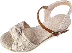 Womens Orthopedic Sandals Dressy Summer Arch Support Open Toe Ankle Strap Comfortable Platform Slip on Sandals