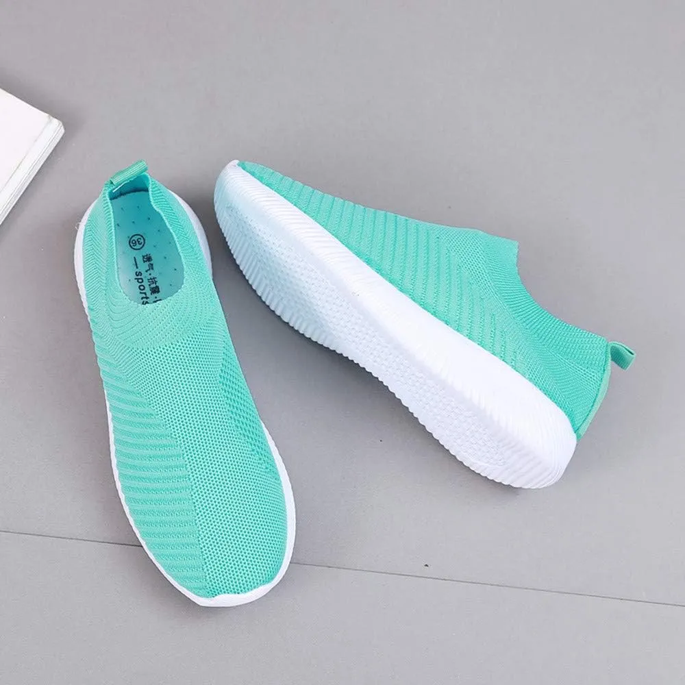 Womens Orthopedic Slip On Sneakers Walking Shoes with Arch Support Comfortable Casual Loafers Plantar Fasciitis Relief Foot Heel Pain Diabetic