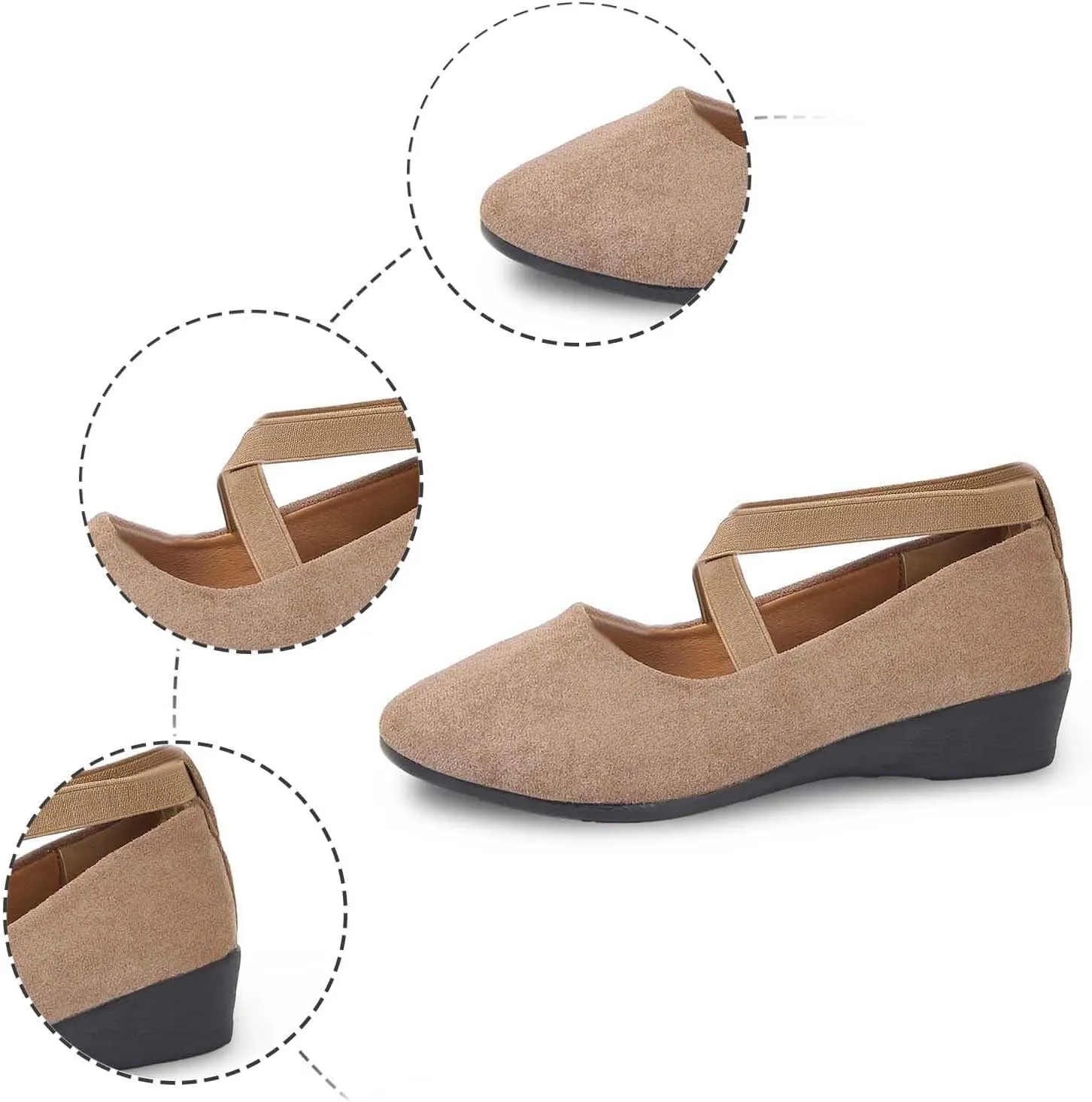 Women's Sandals Comfort Light Shoe Flat Flats Toe Shallow Slip on Comfortable Walking Shoes Fashion Dress Shoes 2025