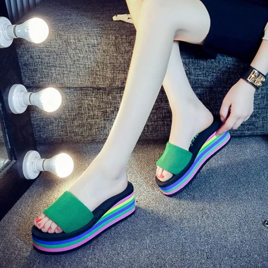 Women's Sandals Summer Beach Dressy Sandals Orthopedic Wedges Flip Flops Arch Support Sandals Walking Platform Slippers