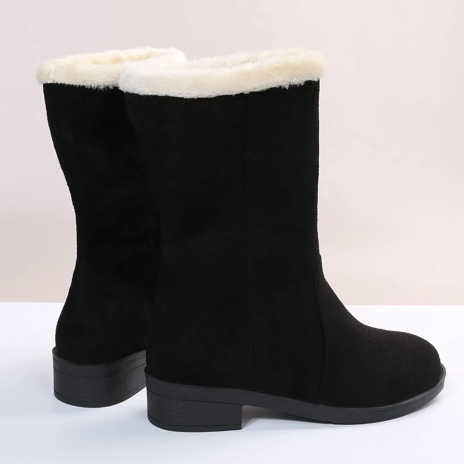 Women's Snow Boots Size 11 Wide Womens Wide Width Winter Ankle Boots Warm Winter Boots Women Cute Working Boots for Women Waterproof Tall Winter Boots for Women Fashion