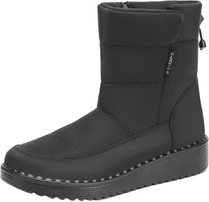 Women's Snow Boots Size 9 Women Snow Boots Size 10.5 Botas Para Mujer De Invierno Fuzzy Boots Y2K Womens Winter Duck Boots Waterproof Deals Cheap