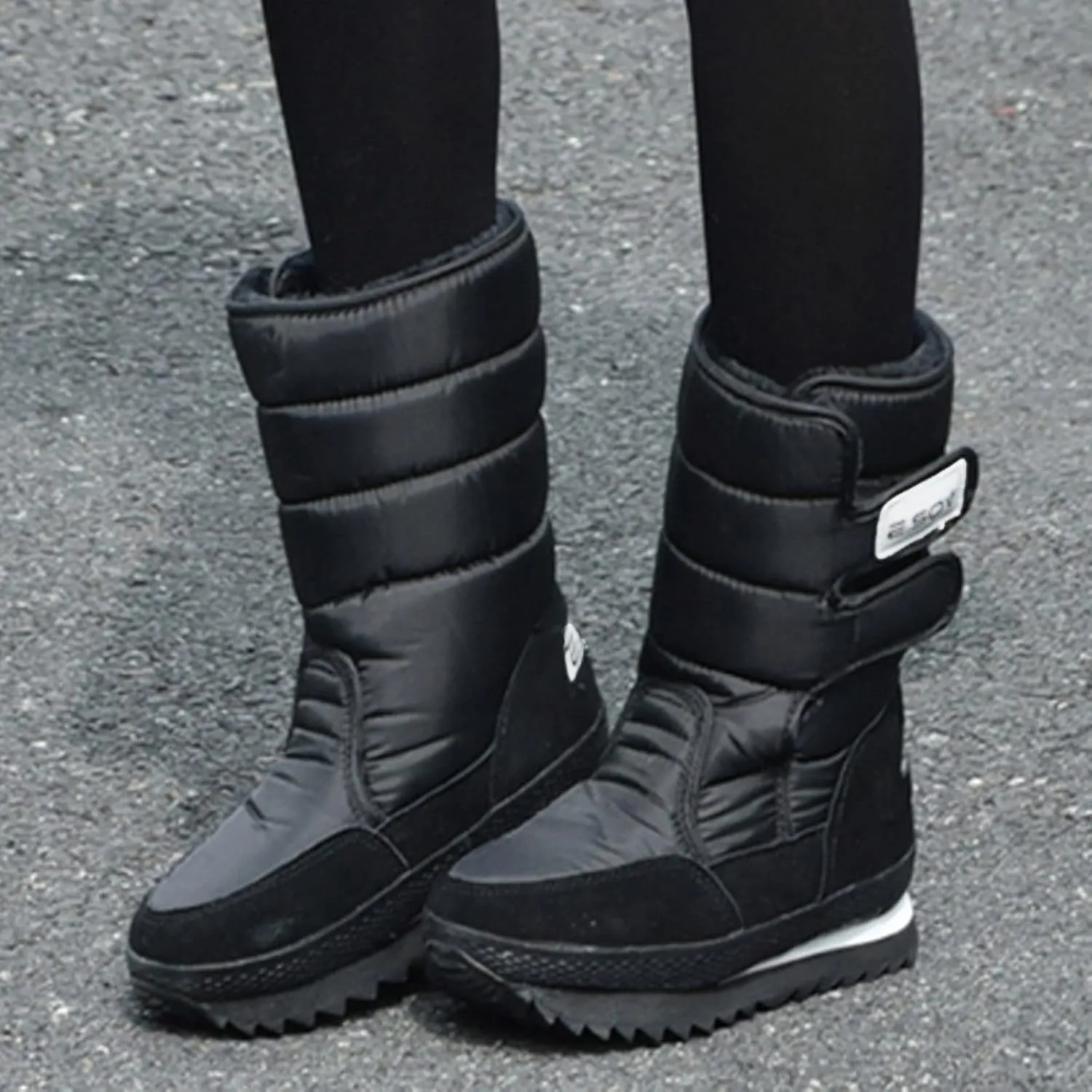 Women's Snow Boots Waterproof Size 11 Womens Size 8 Cute Snow Boots Women Winter Booties Size 11 Zapatos De Mujer Para Nieve Tall Winter Boots for Women Fashion