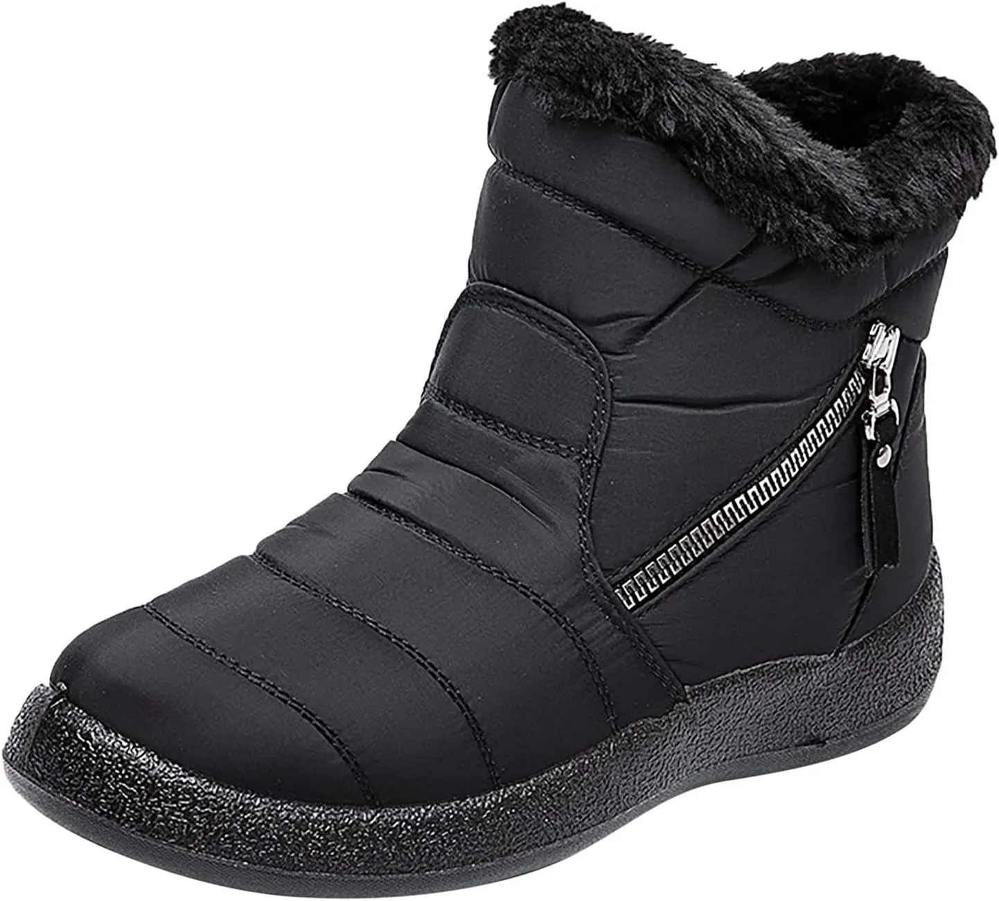Women's Snow Boots Wide Orthopedic Snow Boots for Women Size 7 Women's Waterproof Winter Boots Women's Winter Boots Insulated Size 7.5 New Botas Impermeables Para La Nieve De Mujer