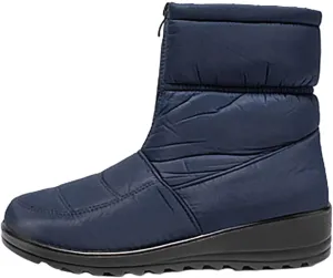 Womens Waterproof Winter Boots 11 Wide Boho Winter Ankle Boots for Women Low Heel Brown Snow Boots for Women Tall Winter Boots for Women Womens Slip on Winter Boots Wide Deals Cheap