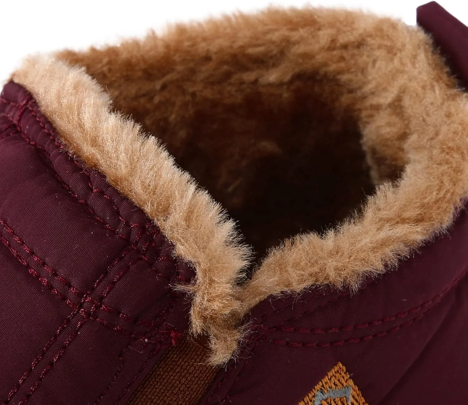 Womens Waterproof Winter Boots Slip on Womens Waterproof Winter Ankle Boots Womens Snow Boots Wide Leg Women Boots Winter Shoes Wide Toe Box Women Winter Boot