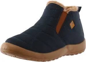 Womens Waterproof Winter Boots Slip on Womens Waterproof Winter Ankle Boots Womens Snow Boots Wide Leg Women Boots Winter Shoes Wide Toe Box Women Winter Boot