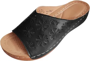Women's Wedge Sandals with Plantar Fasciitis Womens Summer Open Toe Wedges Sandal Orthopedic Hiking Sandals