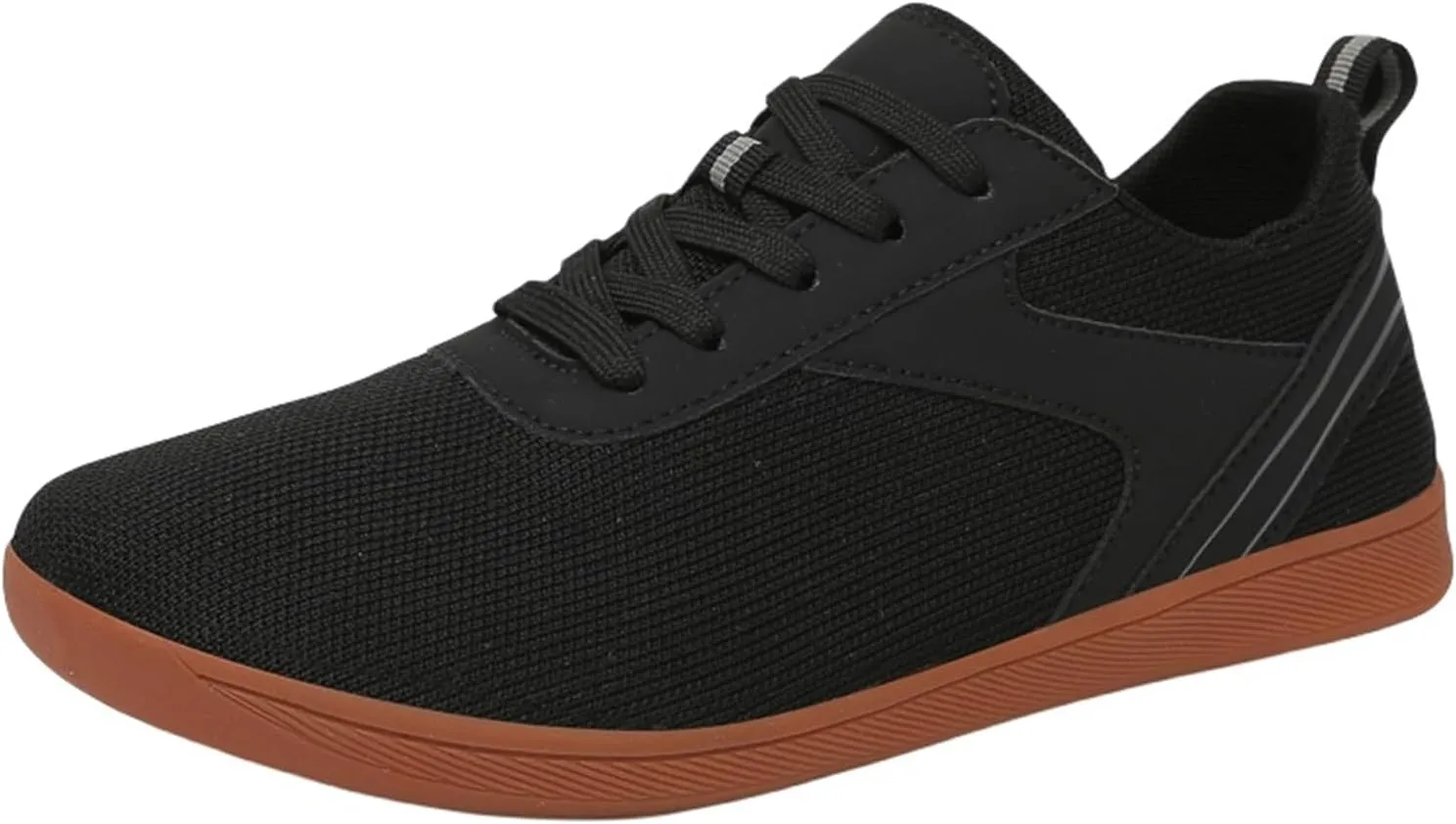 Womens Wide Toe Barefoot Shoes Comfortable Breathable Mesh Minimalist Walking Shoes Trendy Lightweight Slip On Zero Drop Workout Sneakers Casual Athletic Barefoot Sneakers